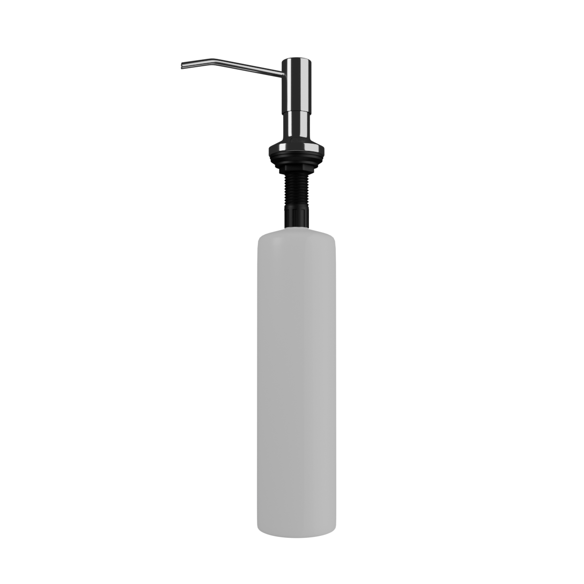 Dosador Detergente Embutir Bancada Pia Redondo Inox Polido 304 - 500ml - Kazalinda Dosador Detergente Embutir Bancada Pia Redondo Inox Polido 304 - 500ml - Kazalinda