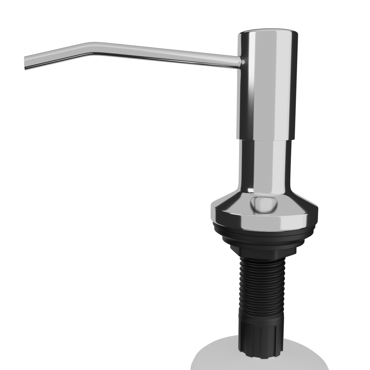 Dosador Detergente Embutir Bancada Pia Redondo Inox Polido 304 - 500ml - Kazalinda Dosador Detergente Embutir Bancada Pia Redondo Inox Polido 304 - 500ml - Kazalinda
