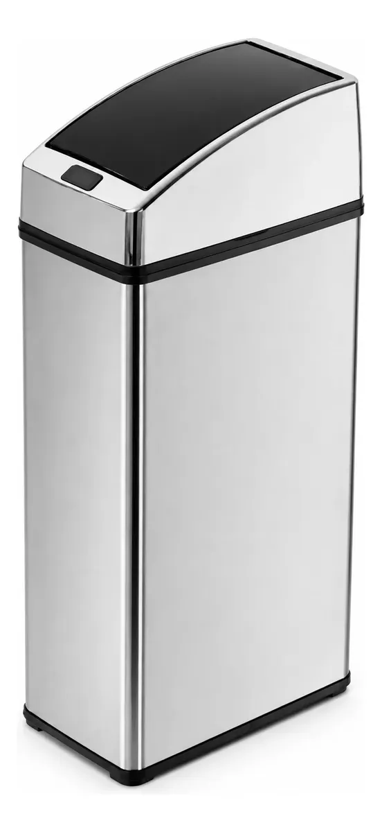 Lixeira Quadrada Automática Inox com Sensor 6 Litros Kazalinda 2 Lixeira Quadrada Automática Inox Com Sensor 6 Litros Kazalinda