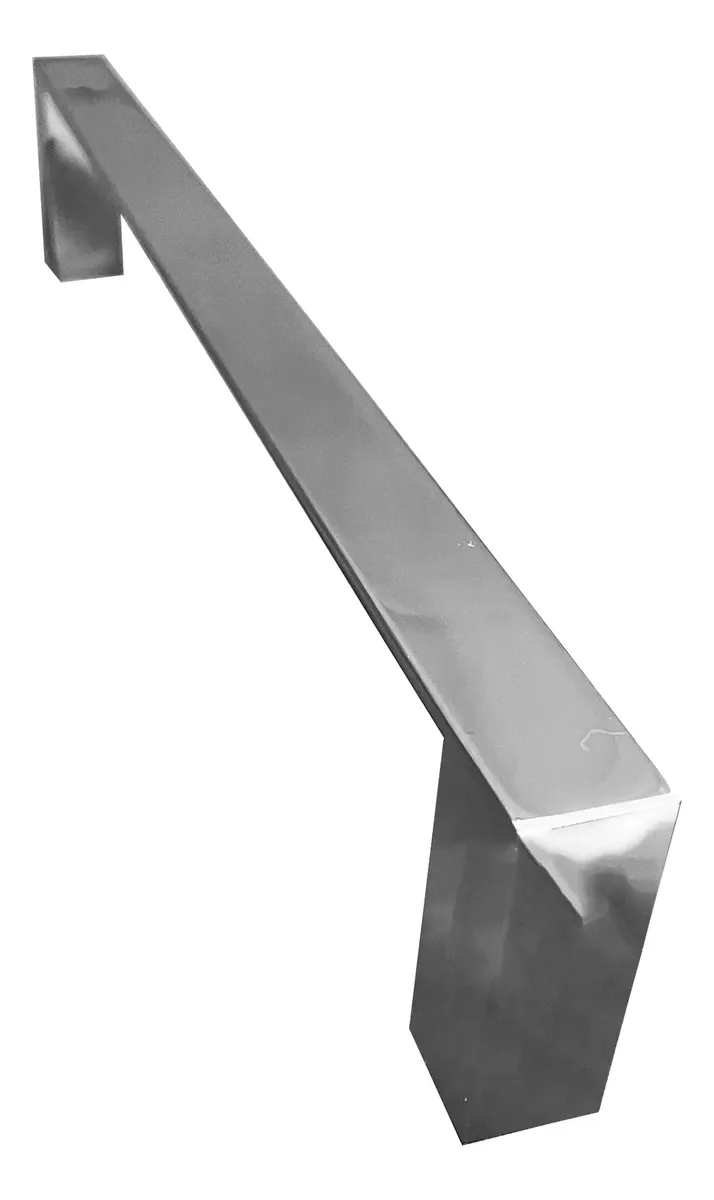 Toalheiro Latão Banheiro 45cm Slim Trend Metais 3 Toalheiro Slim 45cm TrendMetais TM176203 cromado polido em liga de cobre para banheiro e lavabo