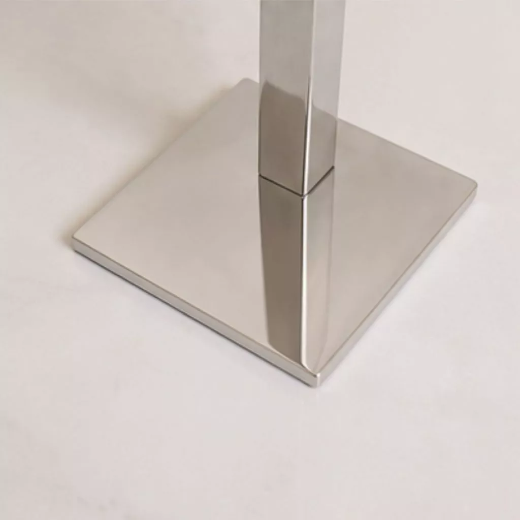 Toalheiro de Bancada Lavabo Quadrado Inox 304 Polido Premium – Kazalinda Toalheiro de Bancada Lavabo Quadrado Inox 304 Polido Premium – Kazalinda