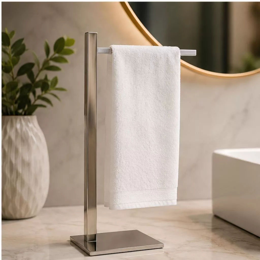 Toalheiro de Bancada Lavabo Quadrado Inox 304 Polido Premium – Kazalinda Toalheiro de Bancada Lavabo Quadrado Inox 304 Polido Premium – Kazalinda