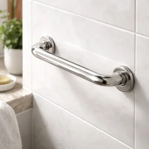 Barra de Apoio de 30cm para Banheiro em Inox 304 - Kazalinda