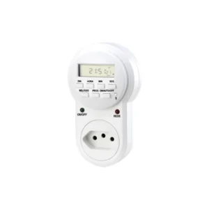 Timer Digital Bivolt Automatico com Contagem Regressiva e 20 Programacoes Kazalinda
