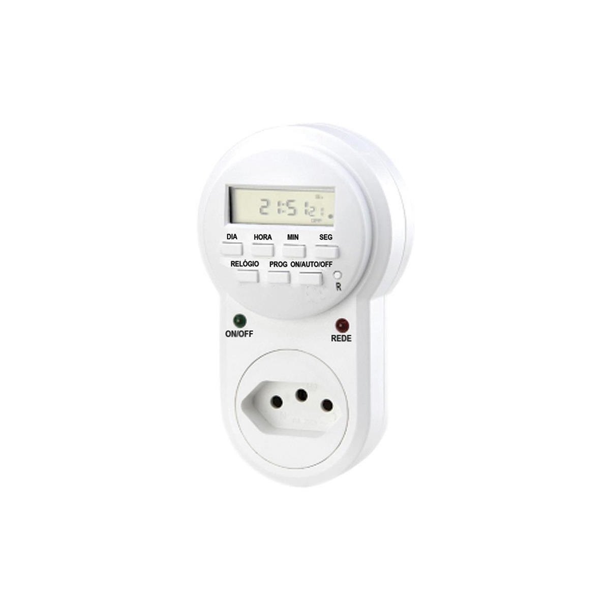 Timer Digital Bivolt Automatico com Contagem Regressiva e 20 Programacoes Kazalinda Timer Digital Bivolt Automatico com Contagem Regressiva e 20 Programacoes Kazalinda