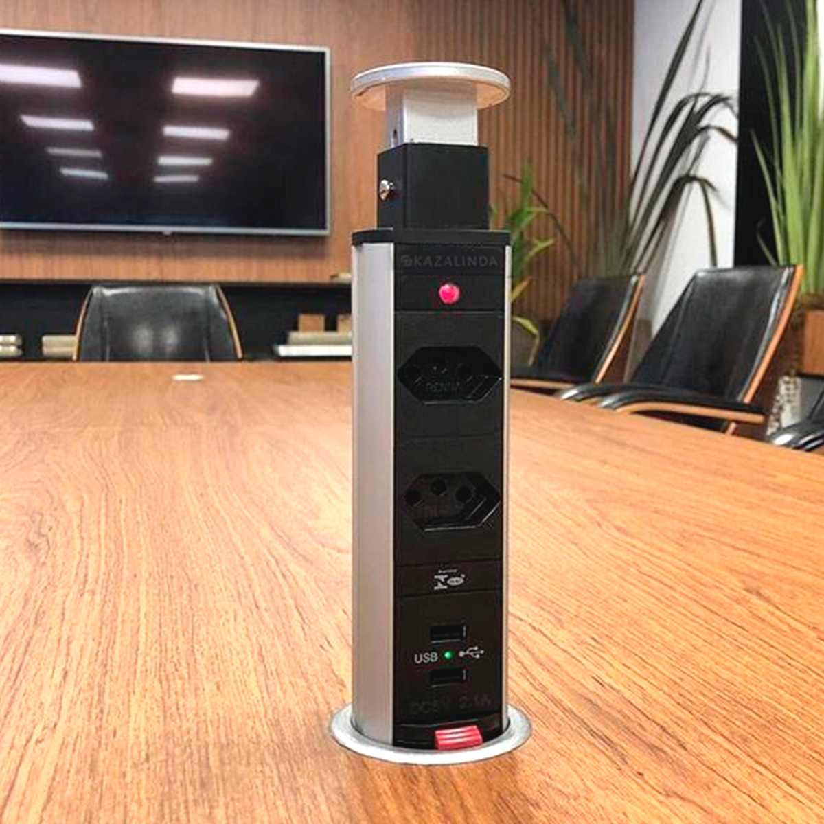 Torre de Tomada Embutir Multiplug 2 Tomadas + 2 USB Renna Bivolt Furo 60m 2 Torre de Tomada Embutir Multiplug 2 Tomadas + 2 USB Renna Bivolt Furo 60m