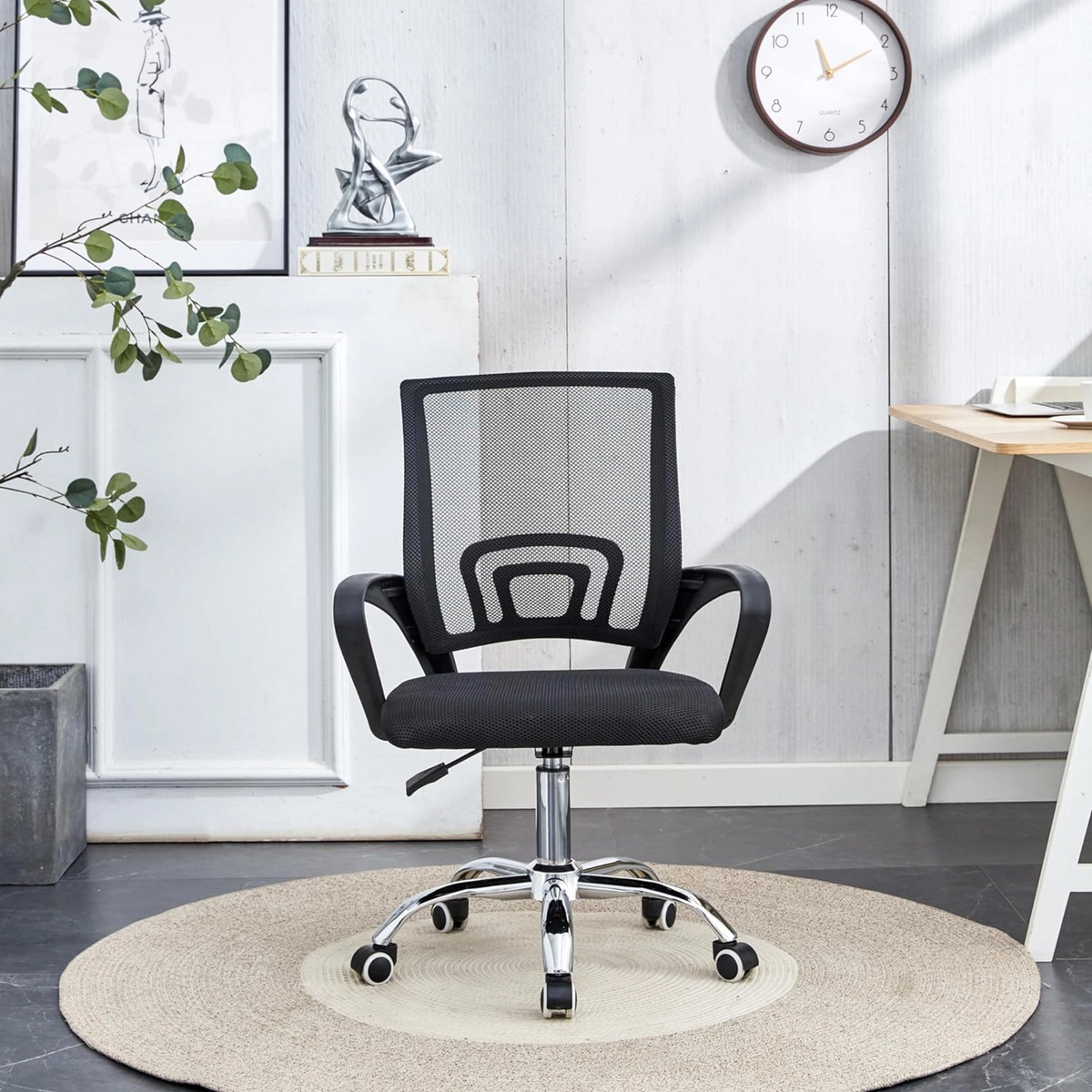 Cadeira Office Escritório Rodízio Tres Comfort Kazalinda 5 Cadeira office escritório rodízio Tres Comfort Kazalinda poliuretano premium