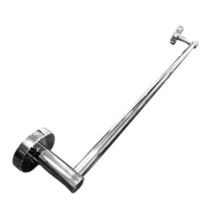 Toalheiro Redondo 60cm TrendMetais TM176302 Cromado Polido em Liga de Cobre - Kazalinda