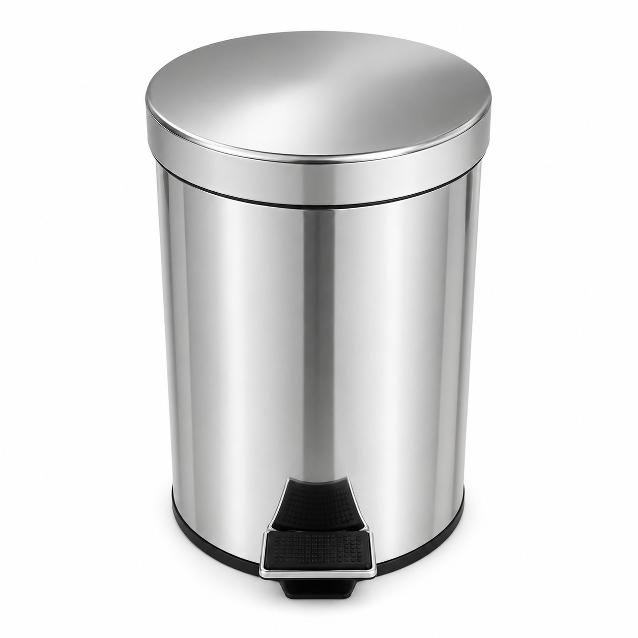 Lixeira Pedal 5L Inox Fechamento Slow Motion Kazalinda Lixeira Pedal 5L Inox Fechamento Slow Motion Kazalinda