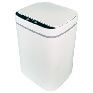 Lixeira Inteligente Automática Branca com Sensor e Led 13L