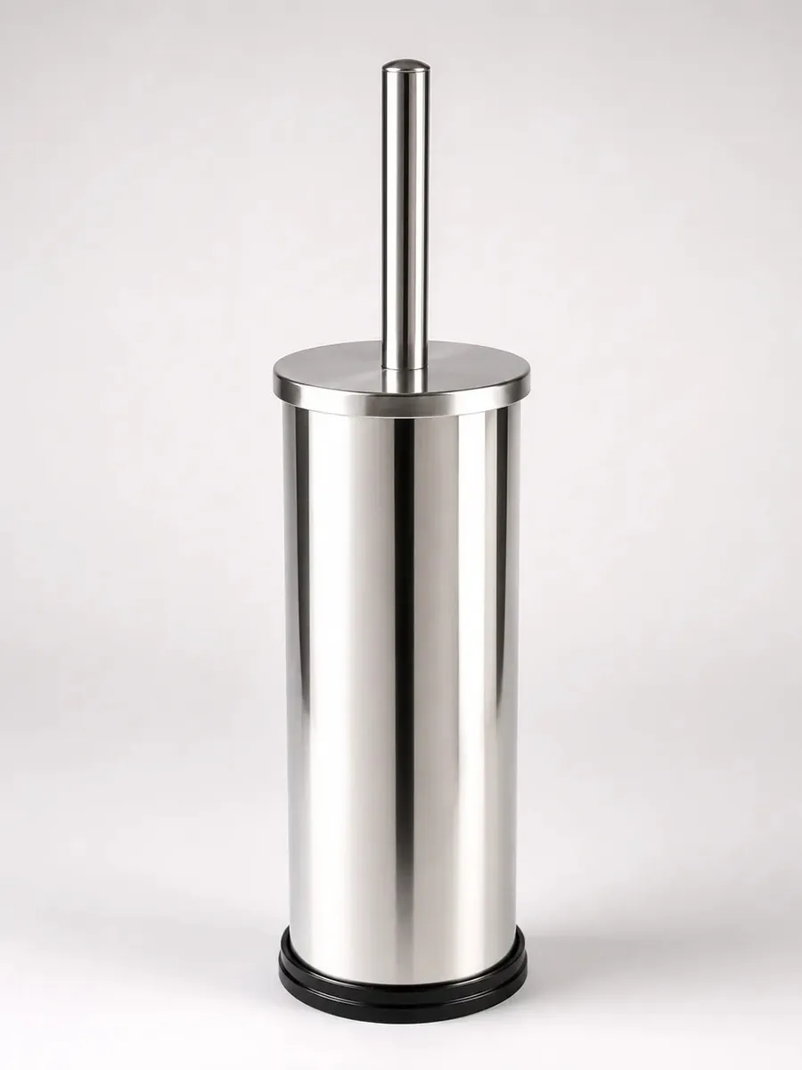 Escova Sanitaria com Suporte em Inox Polido – Kazalinda 1 Escova Sanitaria com Suporte em Inox Polido – Kazalinda