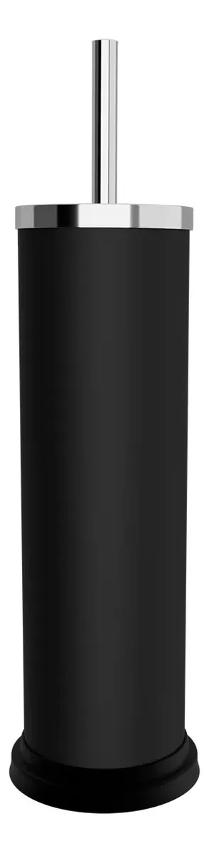 Escova Sanitaria com Suporte em Inox e Pintura Preta - Kazalinda 1 Escova Sanitaria com Suporte em Inox e Pintura Preta - Kazalinda - Banheiro Moderno e Higienico