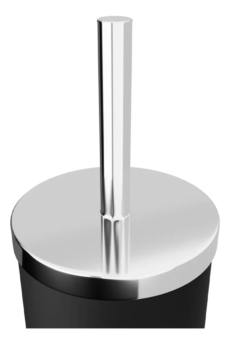 Escova Sanitaria com Suporte em Inox e Pintura Preta - Kazalinda 9 Escova Sanitaria com Suporte em Inox e Pintura Preta - Kazalinda - Banheiro Moderno e Higienico
